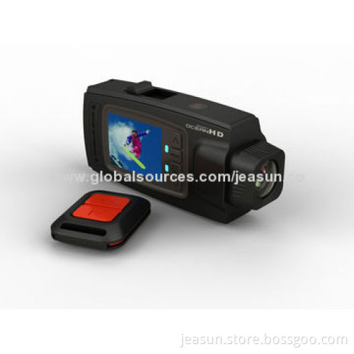 Extreme Full HD Waterproof TFT LCD Action Camcorder with 3.7V, 1,300mA Li-ion Battery